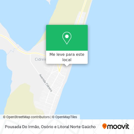 Pousada Do Irmão mapa