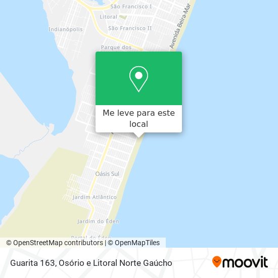 Guarita 163 mapa
