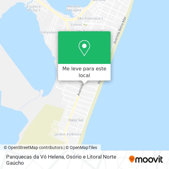 Panquecas da Vó Helena mapa