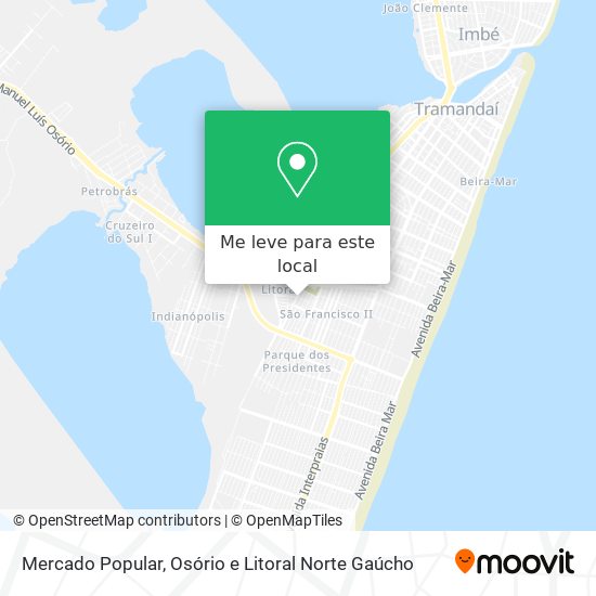 Mercado Popular mapa