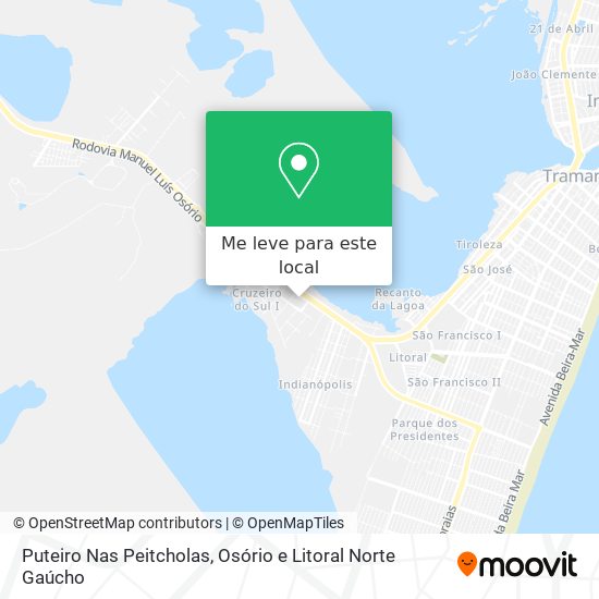 Puteiro Nas Peitcholas mapa