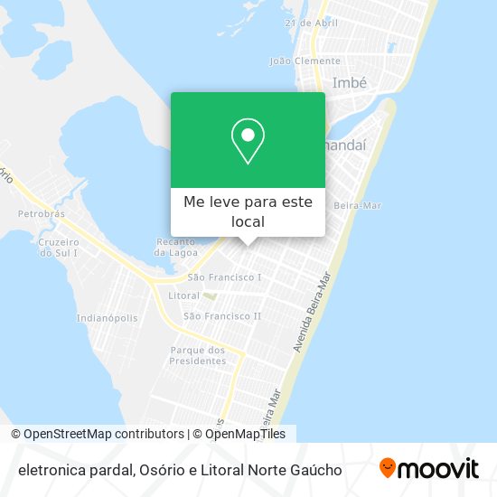 eletronica pardal mapa