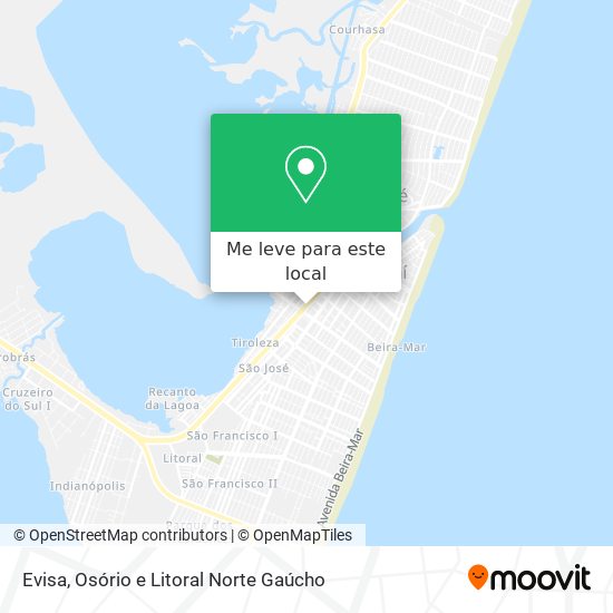 Evisa mapa