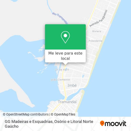 GG Madeiras e Esquadrias mapa
