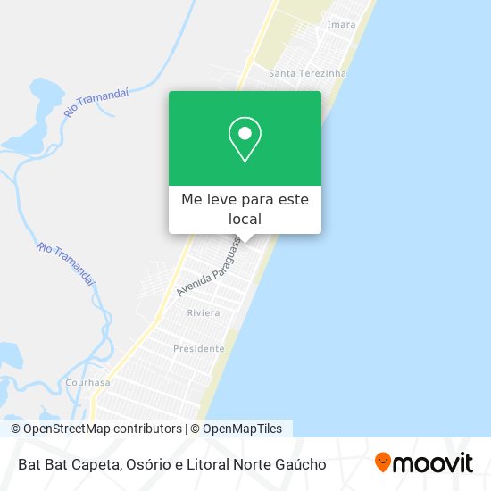 Bat Bat Capeta mapa