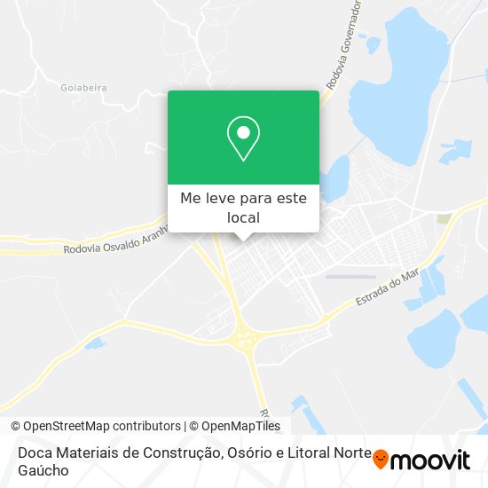 Doca Materiais de Construção mapa