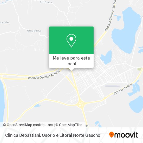 Clinica Debastiani mapa