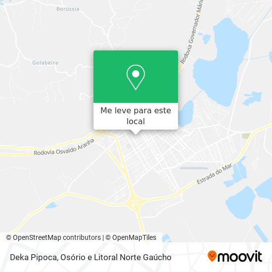 Deka Pipoca mapa