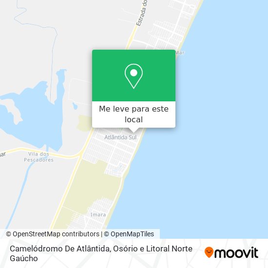 Camelódromo De Atlântida mapa