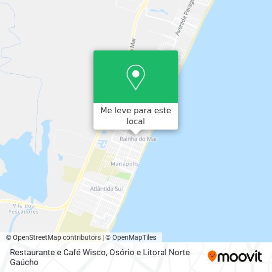 Restaurante e Café Wisco mapa