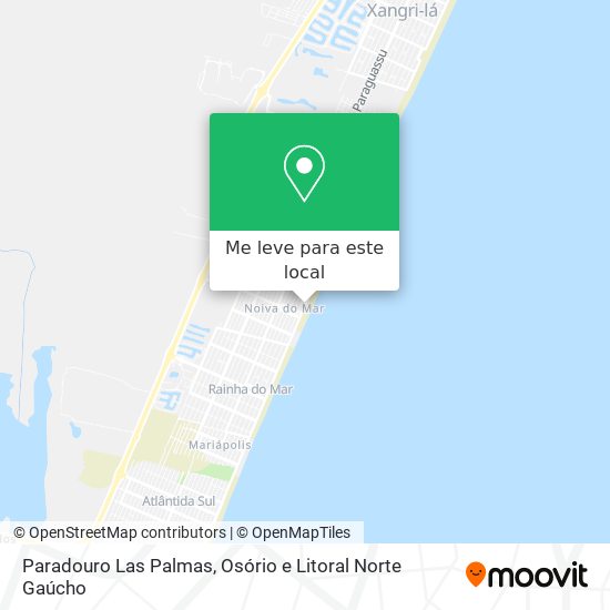 Paradouro Las Palmas mapa