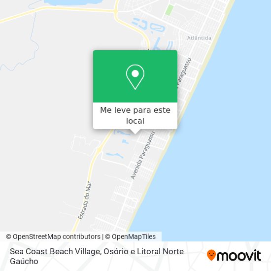 Sea Coast Beach Village mapa