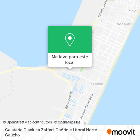 Gelateria Gianluca Zaffari mapa