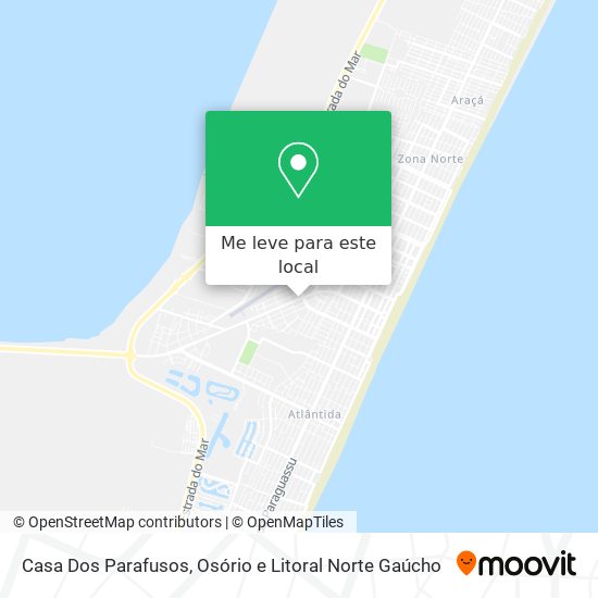 Casa Dos Parafusos mapa