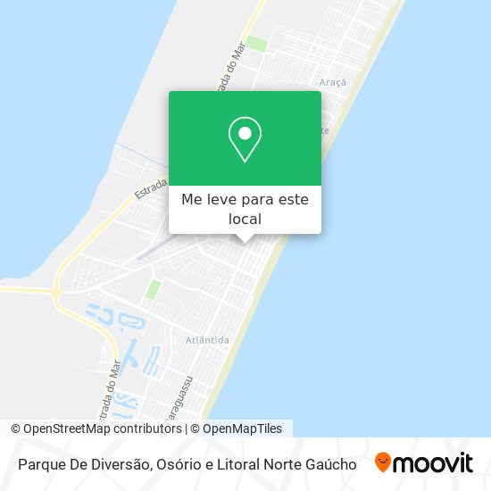 Parque De Diversão mapa