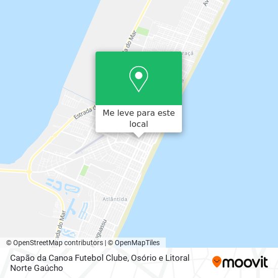 Capão da Canoa Futebol Clube mapa