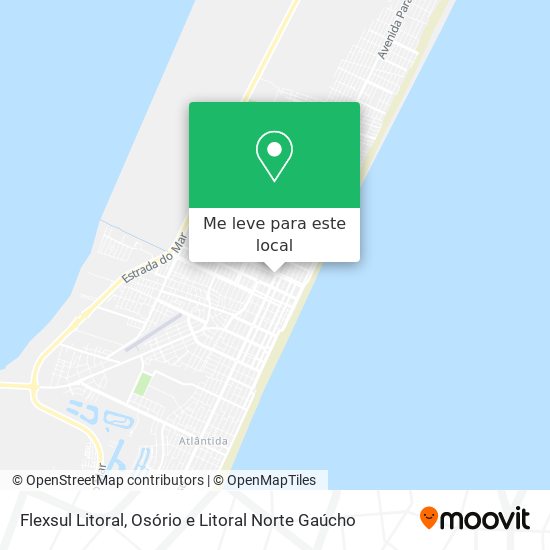 Flexsul Litoral mapa