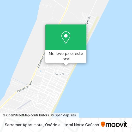 Serramar Apart Hotel mapa