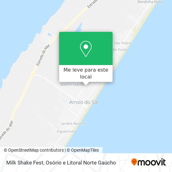Milk Shake Fest mapa
