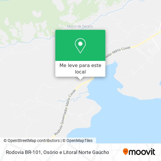 Rodovia BR-101 mapa