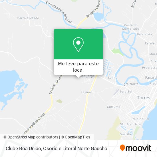 Clube Boa União mapa