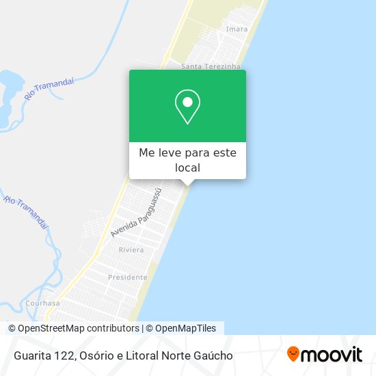 Guarita 122 mapa