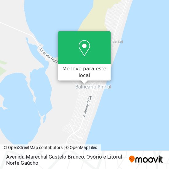 Avenida Marechal Castelo Branco mapa