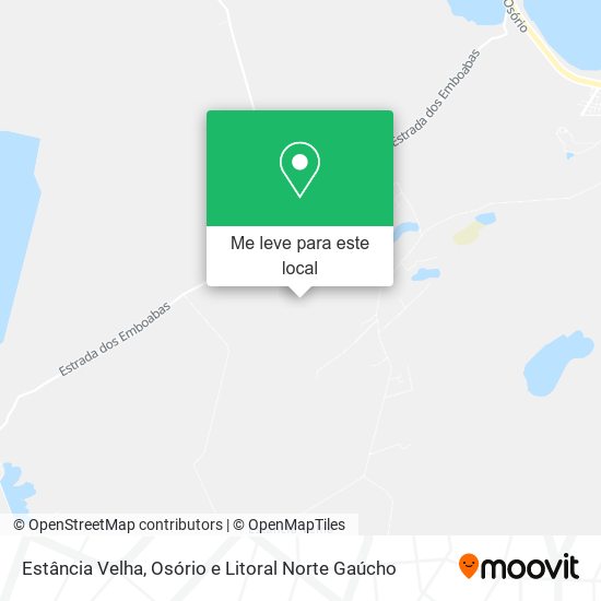 Estância Velha mapa
