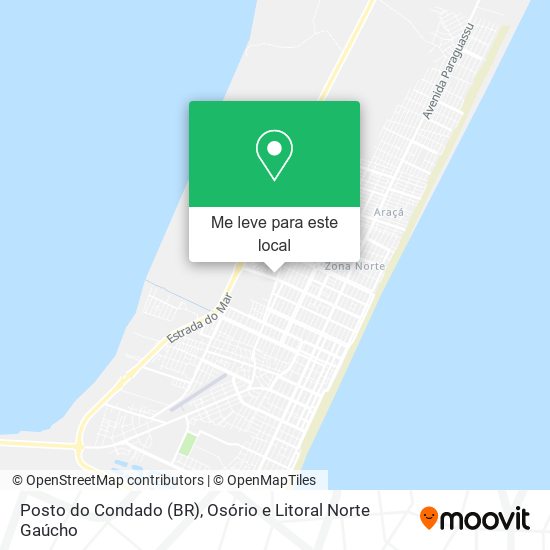 Posto do Condado (BR) mapa