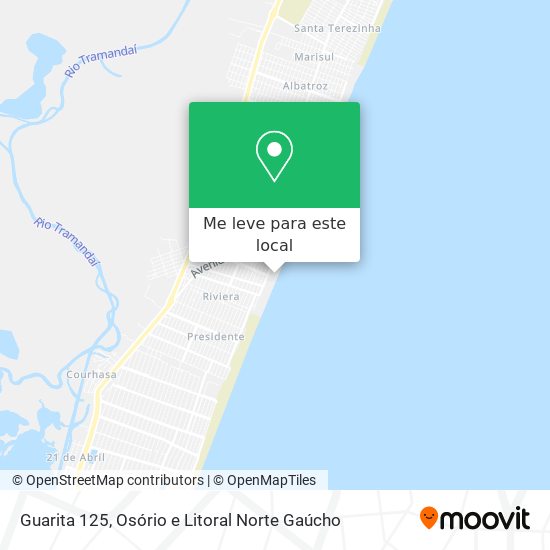 Guarita 125 mapa