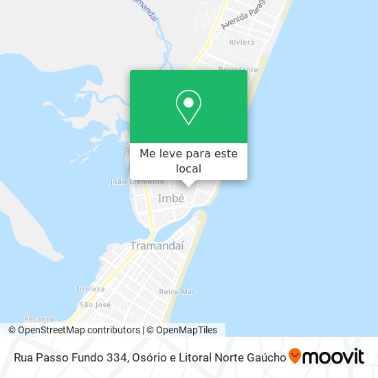 Rua Passo Fundo 334 mapa
