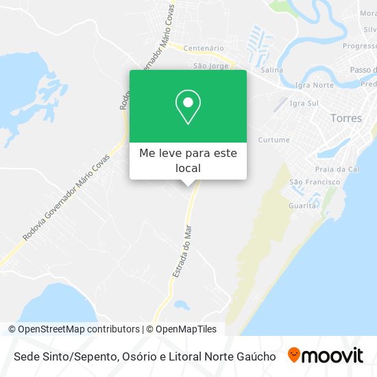 Sede Sinto/Sepento mapa