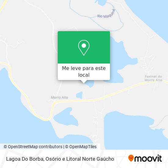 Lagoa Do Borba mapa