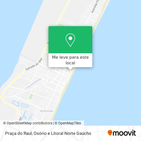 Praça do Raul mapa