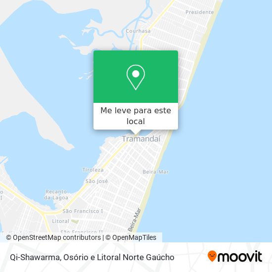 Qi-Shawarma mapa