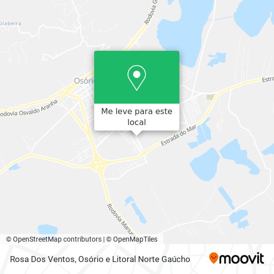 Rosa Dos Ventos mapa