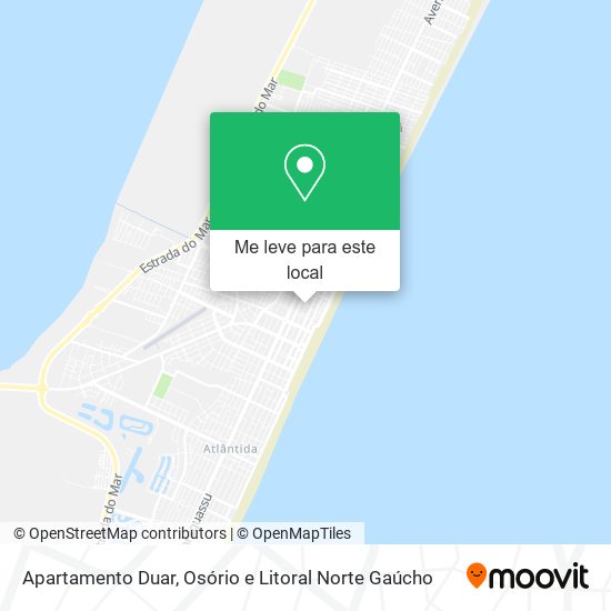 Apartamento Duar mapa