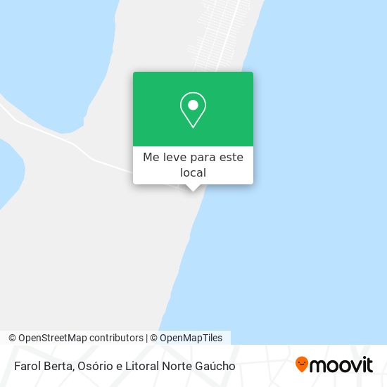 Farol Berta mapa