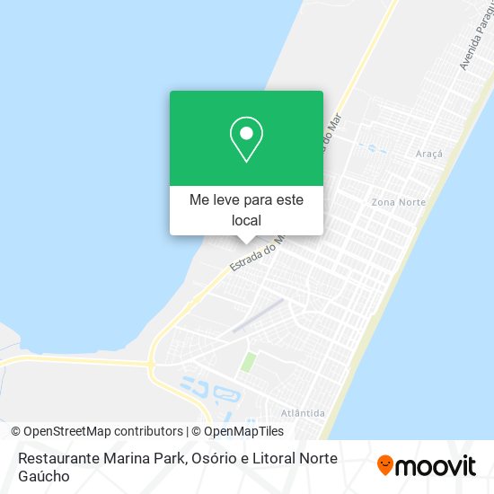 Restaurante Marina Park mapa