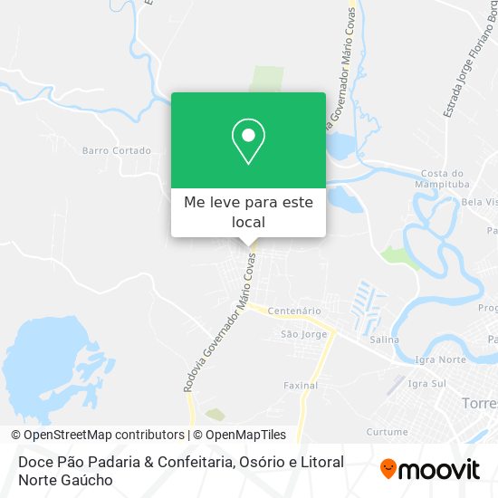 Doce Pão Padaria & Confeitaria mapa