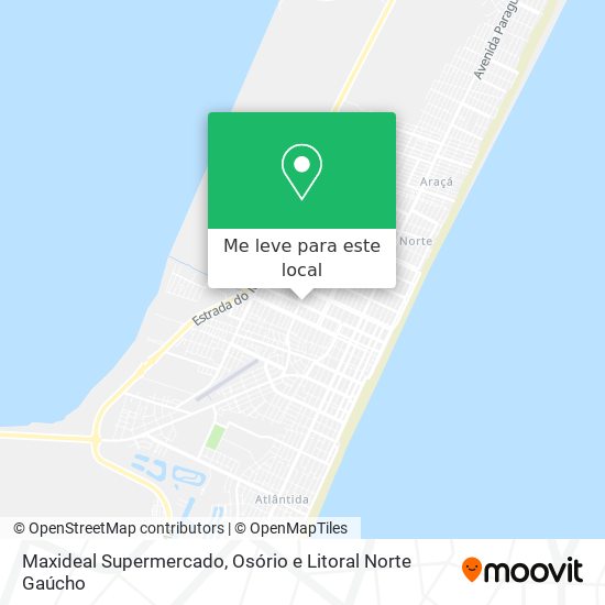 Maxideal Supermercado mapa