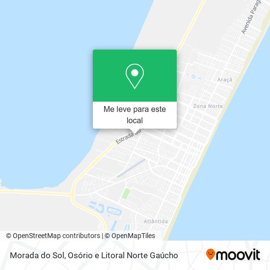Morada do Sol mapa
