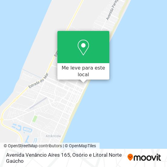 Avenida Venâncio Aíres 165 mapa