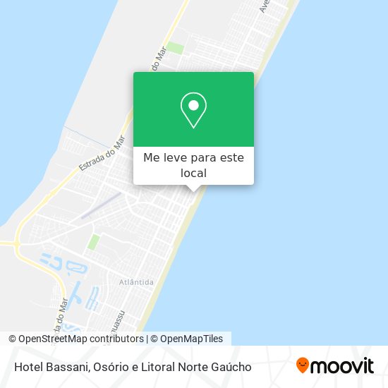 Hotel Bassani mapa