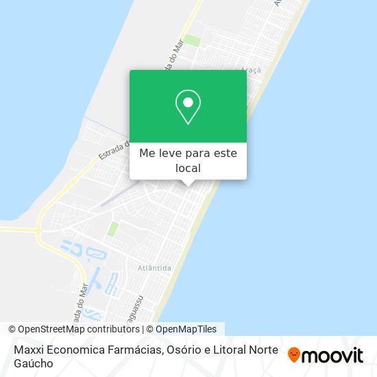 Maxxi Economica Farmácias mapa