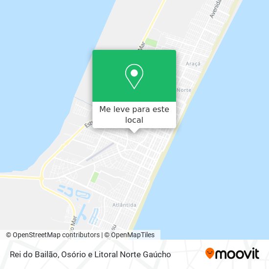Rei do Bailão mapa