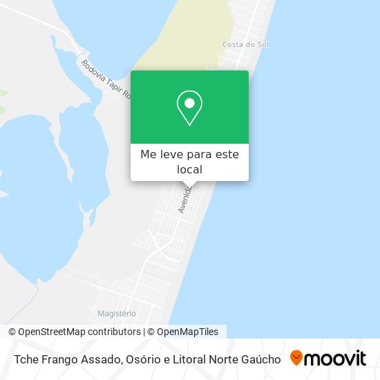 Tche Frango Assado mapa