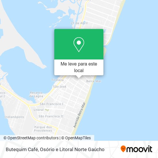 Butequim Café mapa