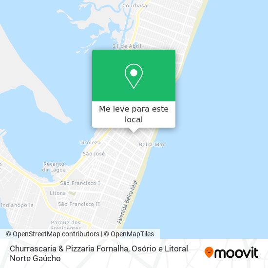 Churrascaria & Pizzaria Fornalha mapa