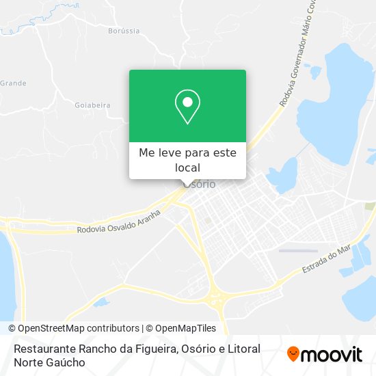 Restaurante Rancho da Figueira mapa